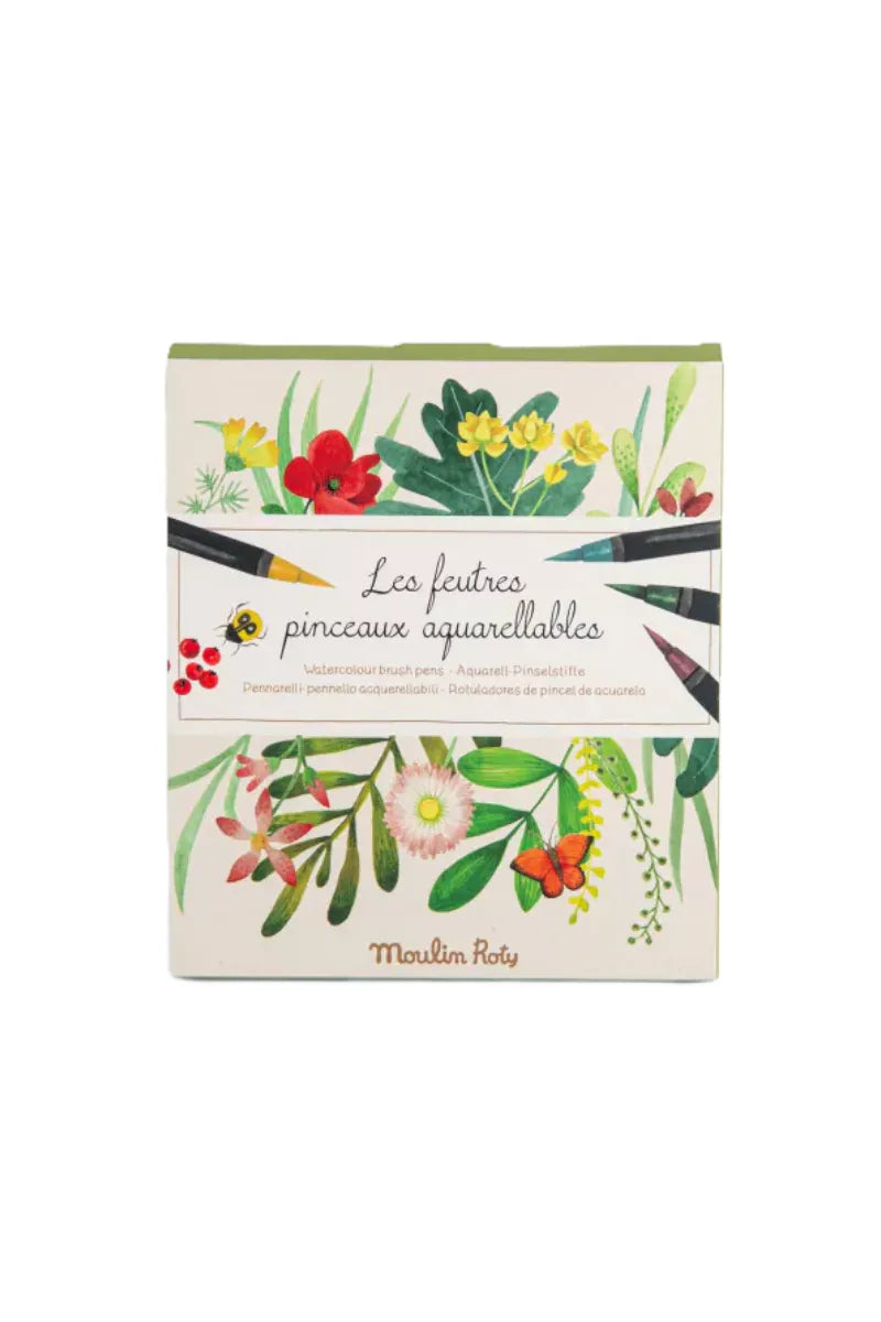 12 feutres aquarelle 'Le jardin du moulin' | MOULIN ROTY