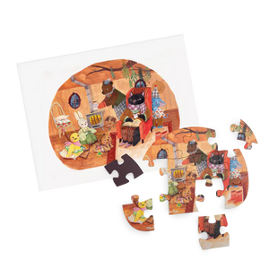 4 mini puzzles 'Une belle journée' | MOULIN ROTY