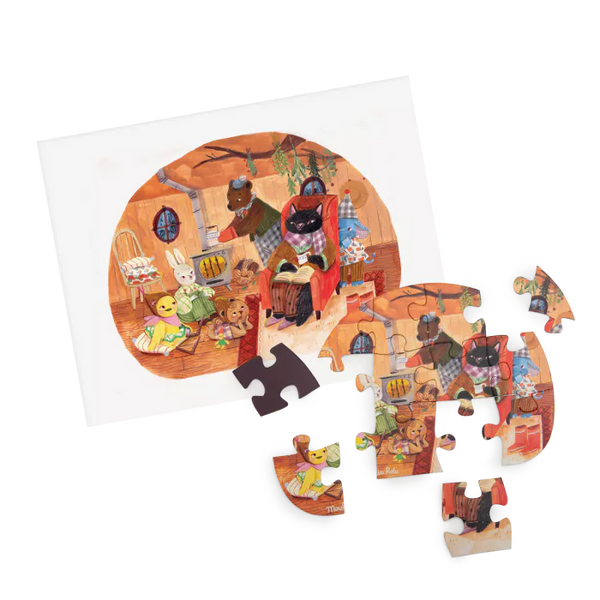 4 mini puzzles 'Une belle journée' | MOULIN ROTY