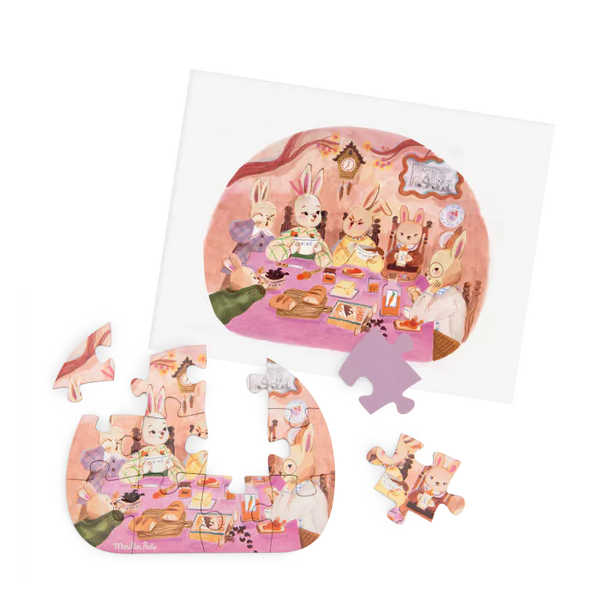 4 mini puzzles 'Une belle journée' | MOULIN ROTY