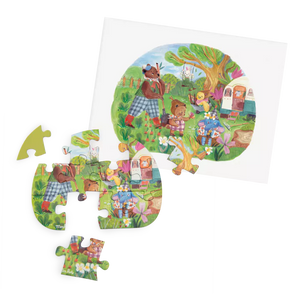 4 mini puzzles 'Une belle journée' | MOULIN ROTY