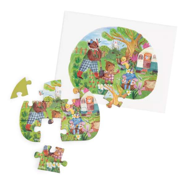 4 mini puzzles 'Une belle journée' | MOULIN ROTY