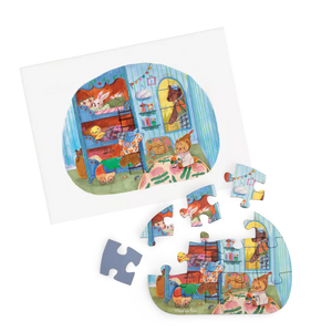 4 mini puzzles 'Une belle journée' | MOULIN ROTY