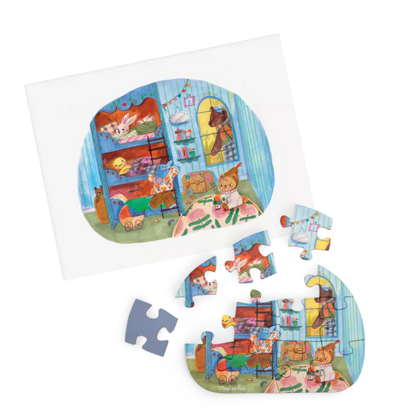 4 mini puzzles 'Une belle journée' | MOULIN ROTY