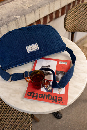 Sac banane Luni Shanti Denim Foncé Deep Marine - Apaches Collections - vue 2