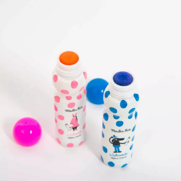 8 marqueurs tampons 'Les Schmouks' | MOULIN ROTY