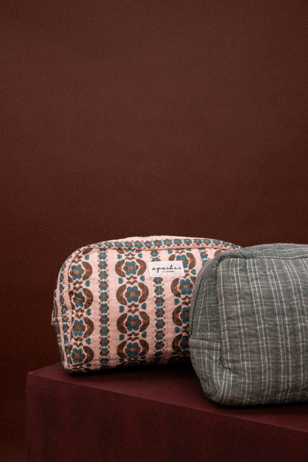 Grande trousse Gayane Fado Macadamia - Apaches Collections - vue 2