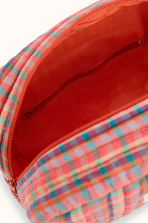 Petite Trousse ‘Gaya' Khadi Chili | APACHES COLLECTIONS