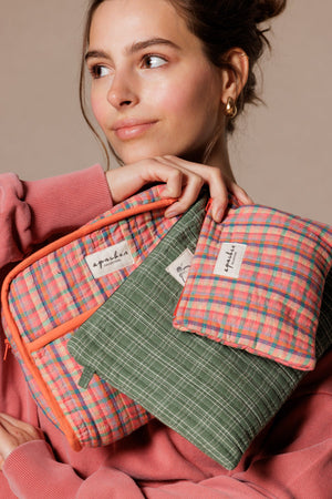 Mini pochette Mana Khadi Chili - Apaches Collections - vue 2