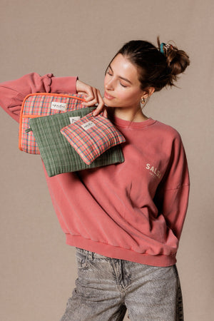 Mini pochette Mana Khadi Chili - Apaches Collections - vue 3