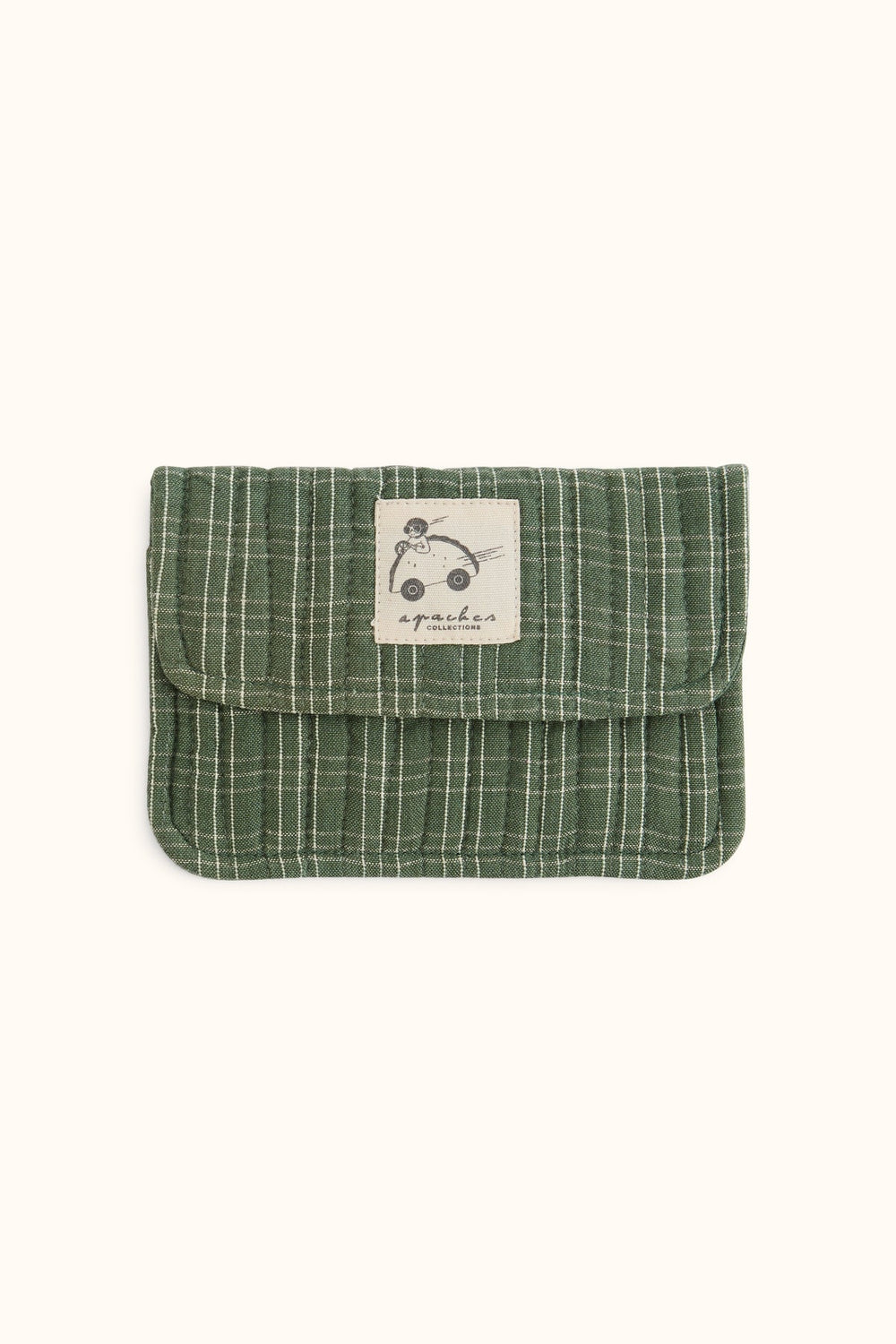 Pochette Palitra Khadi Lichen - Apaches Collections