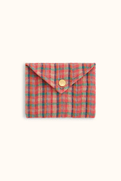 Petite enveloppe 'Ravi' Khadi Chili | APACHES COLLECTIONS