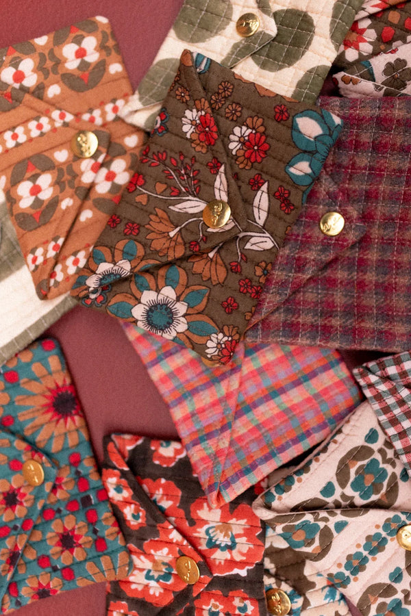 Petite enveloppe 'Ravi' Khadi Chili | APACHES COLLECTIONS