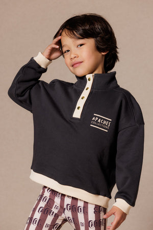 Sweat enfant Luz Coal - Apaches Collections