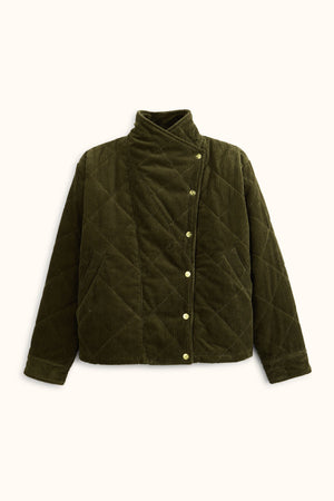 Veste Kapuro Velours côtelé Fougere - Apaches Collections