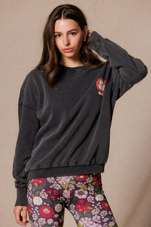 Sweat Riya Marjo Coal - Apaches Collections - vue 3