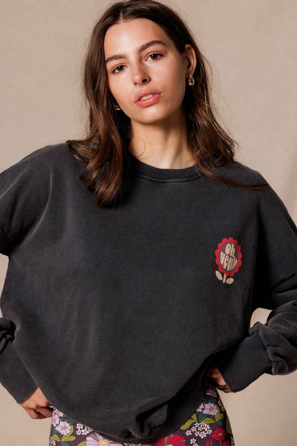Sweat Riya Marjo Coal - Apaches Collections - vue 4