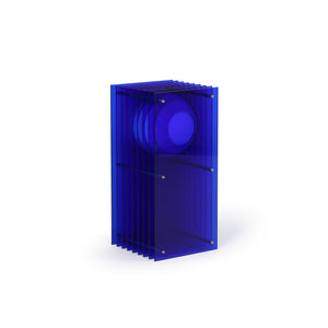 Petite lampe rectangulaire 'Lớp' Bleu