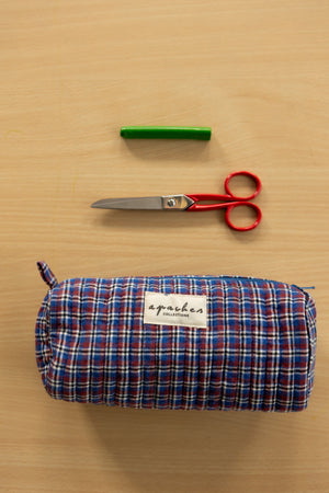 Trousse Opal Khadi Saphir - Apaches Collections - vue 2