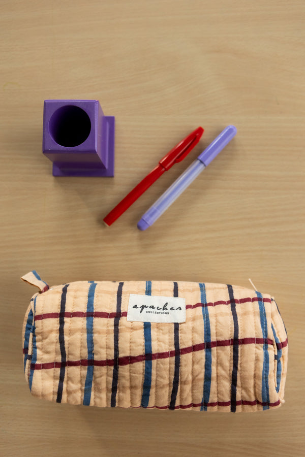 Trousse Opal Cahier Macadamia - Apaches Collections - vue 2