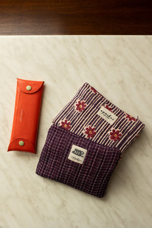 Mini pochette Mana Khadi Taffeta - Apaches Collections - vue 2