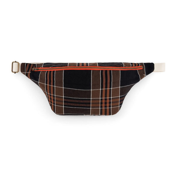 Sac banane Black tartan | ROSE IN APRIL