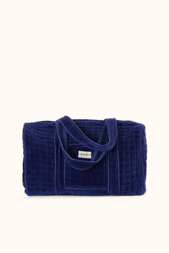 Sac Buddha Velours lisse Indigo - Apaches Collections