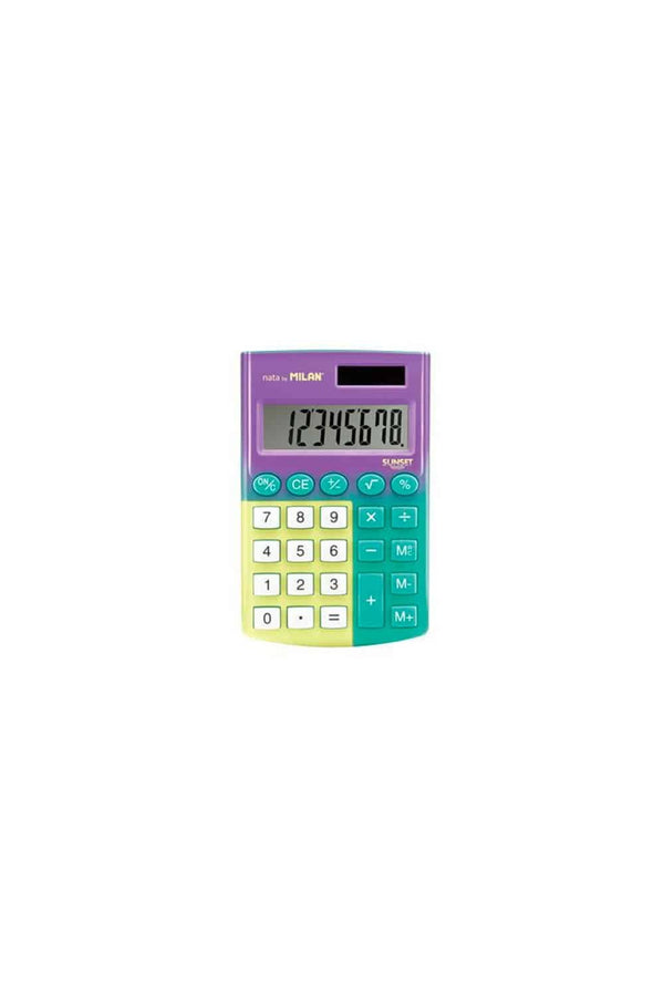 Calculatrice 8 chiffres 'Sunset' | MILAN