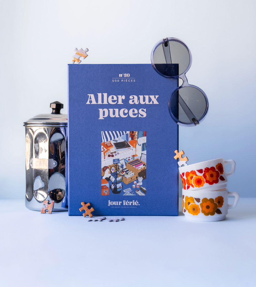Puzzle 'Aller aux puces' 500 pièces