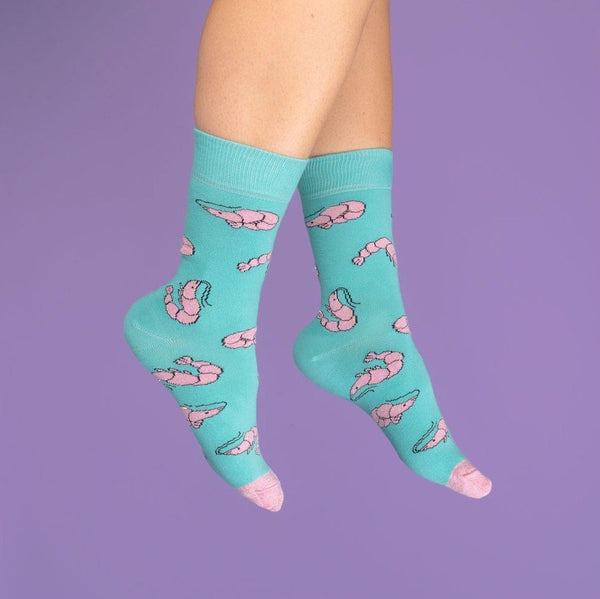 Chaussettes Crevette paillettées | COUCOU SUZETTE