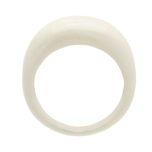 Bague 'Color Chunky' Coconut Milk - LULU Copenhagen - vue 3