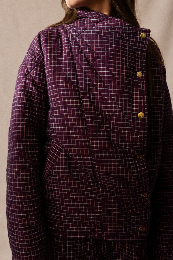 Veste Kapu Khadi Taffeta - Apaches Collections - vue 4