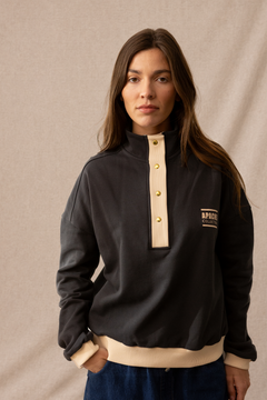 Sweat Luzy Coal - Apaches Collections - vue 2