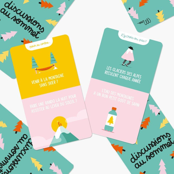 Kit de questions 'Discussions au sommet' | MINUS ÉDITIONS