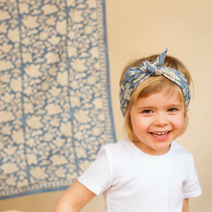 Petit foulard Manika 'Coeur' Horizon | APACHES COLLECTIONS
