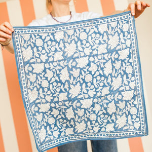 Petit foulard Manika 'Coeur' Horizon | APACHES COLLECTIONS