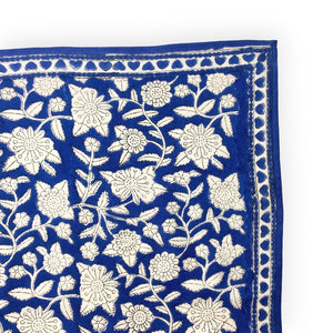 Foulard Latika 'Coeur' Majorelle | APACHES COLLECTIONS