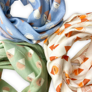 Foulard Latika 'Sorbet' Abricot | APACHES COLLECTIONS