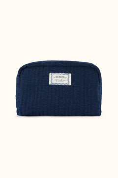 Grande trousse Gayane Denim Foncé Deep Marine - Apaches Collections