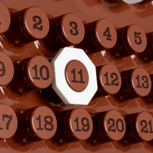 Calendrier perpétuel mural Café Mousse - Ring-A-Date - vue 4