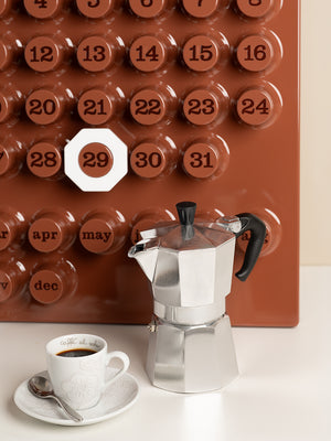 Calendrier perpétuel mural Café Mousse - Ring-A-Date - vue 5