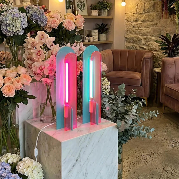 Lampe de table 'Andy' Turquoise