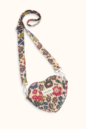 Mini sac coeur Jaan September Macadamia - Apaches Collections