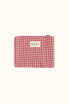 Mini pochette Mana Khadi Groseille - Apaches Collections