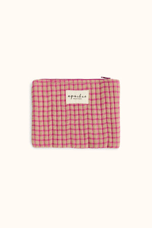 Mini pochette Mana Khadi Groseille - Apaches Collections