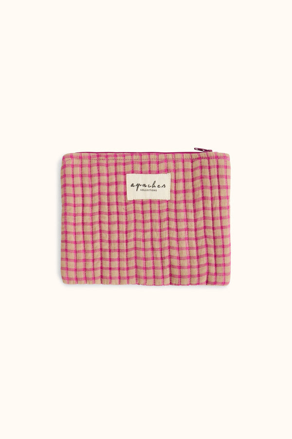 Mini pochette Mana Khadi Groseille - Apaches Collections