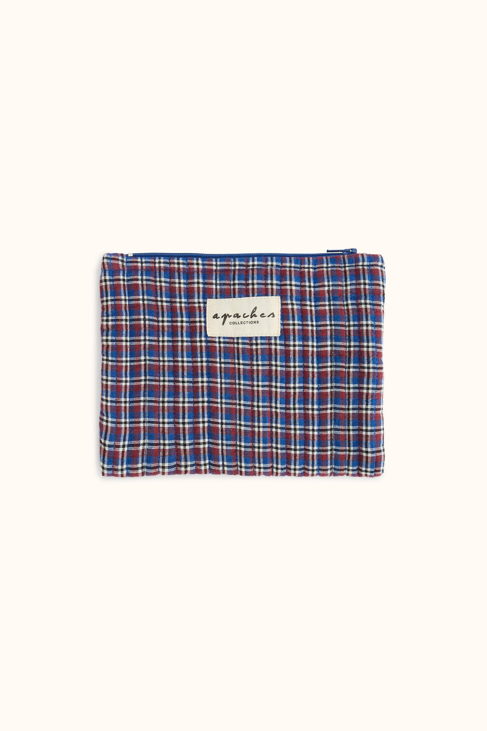Mini pochette Mana Khadi Saphir - Apaches Collections