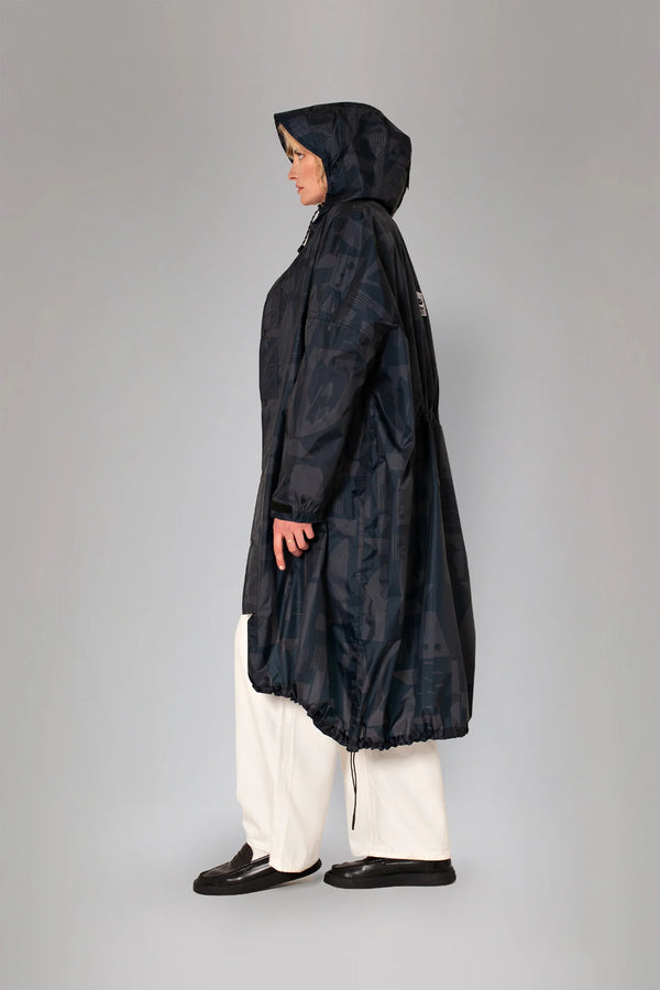 Manteau de pluie 'Back to Black' | RAINKISS