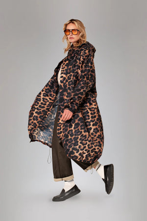 Manteau de pluie 'Dark Leopard' | RAINKISS
