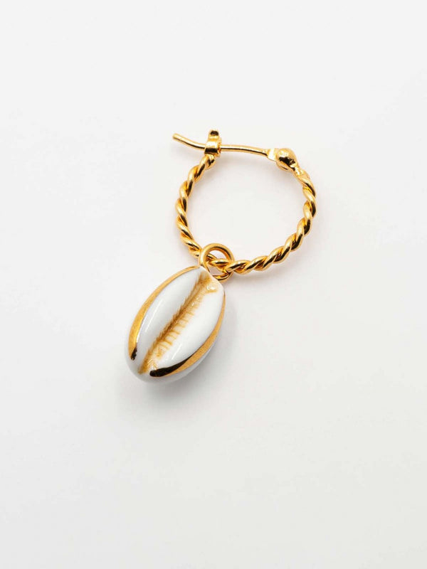 Mini créole à l'unité Coquillage Cauri | NACH BIJOUX